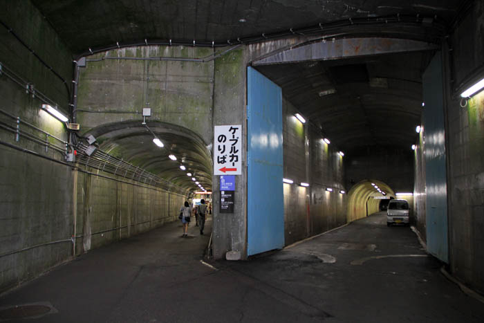 黒部ダム地下トンネル