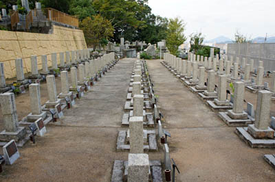 ロシア兵墓地