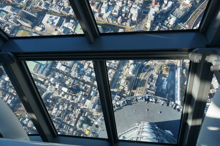 東京スカイツリー天望回廊からの眺め