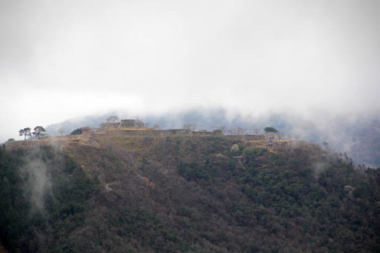 立雲峡からの竹田城
