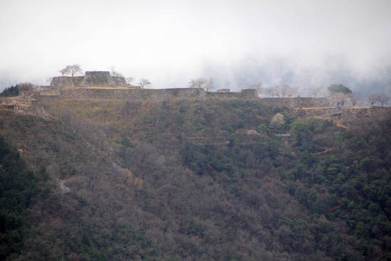 立雲峡からの竹田城