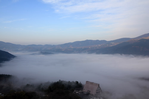  狭霧台からの雲海