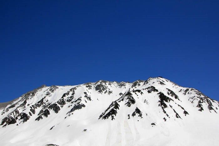 残雪の立山