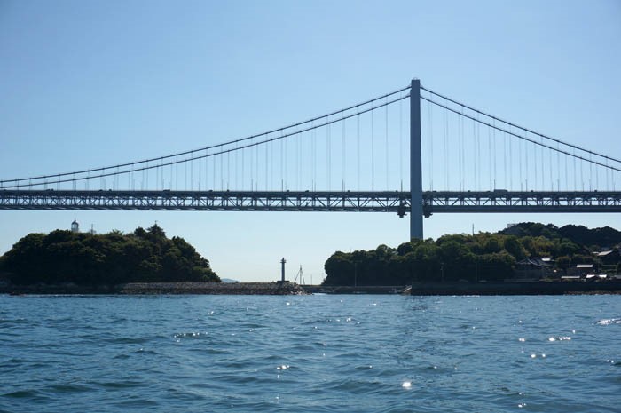 瀬戸大橋と与島