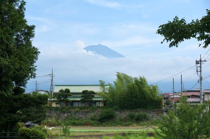 冨士御室浅間神社からの富士山