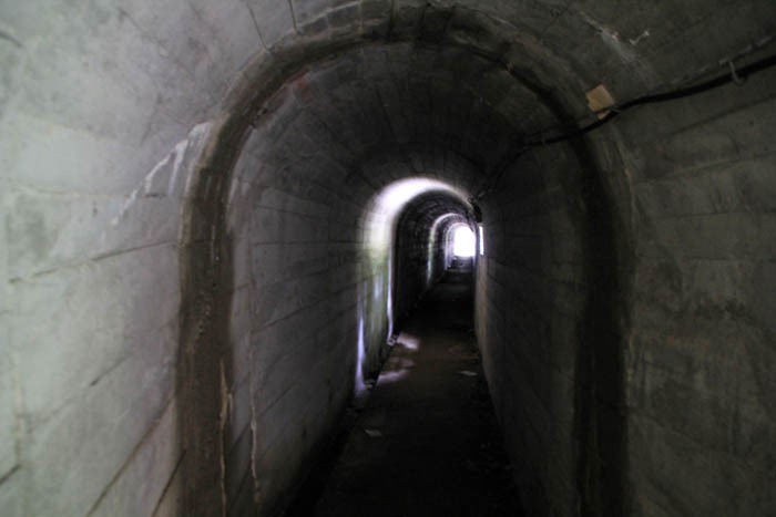 黒部渓谷鉄道冬期用トンネル