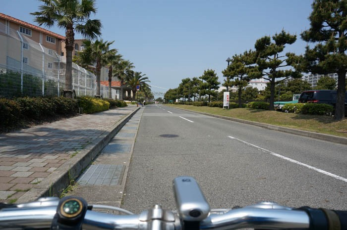 マリンピア神戸付近サイクリング