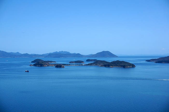 女木島からの瀬戸内海眺望