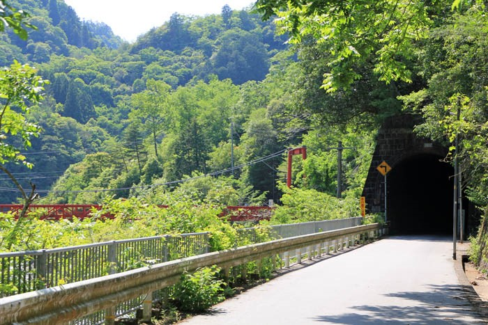武田尾橋とトンネル