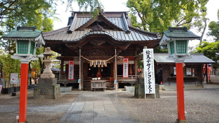 田無神社拝殿