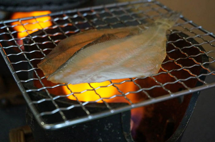 こんぴら温県貸切湯の宿ことね和の湯朝食焼き魚