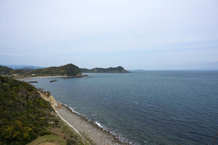蒲生田岬と瀬戸内海