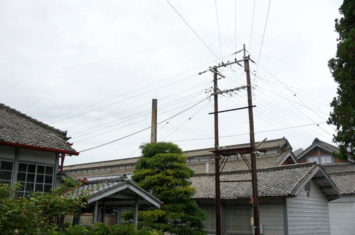 富岡製糸場のレトロな風景
