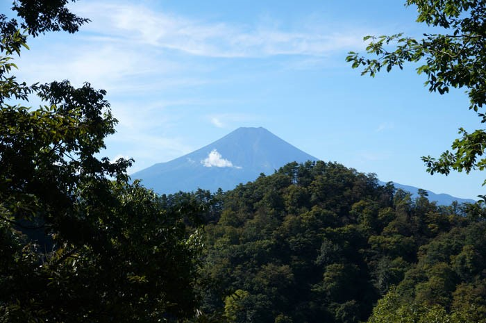高川山女坂からの富士山