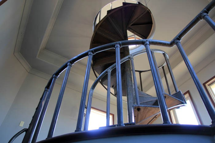 ジェームス邸円形展望台への階段