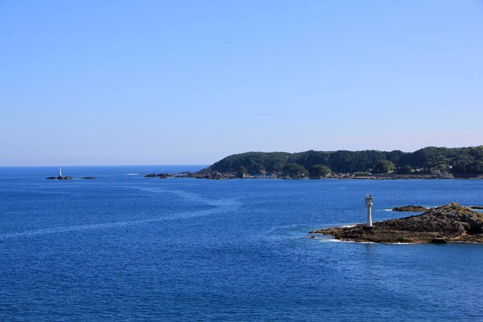 苗我島と潮岬