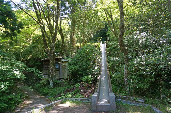 鼓ヶ滝公園のすべり台