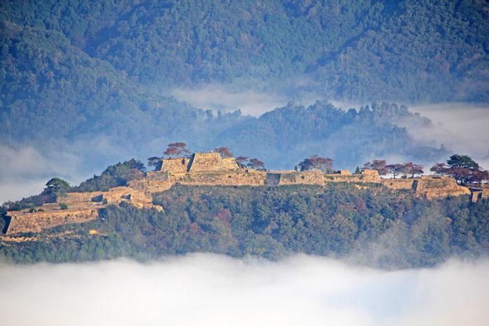 雲海と竹田城