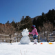 上林森林公園で雪遊び